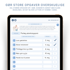 ADHD planlægger opgaveopdeling – del store opgaver op i små konkrete skridt